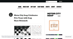 Desktop Screenshot of motorcitysoap.com